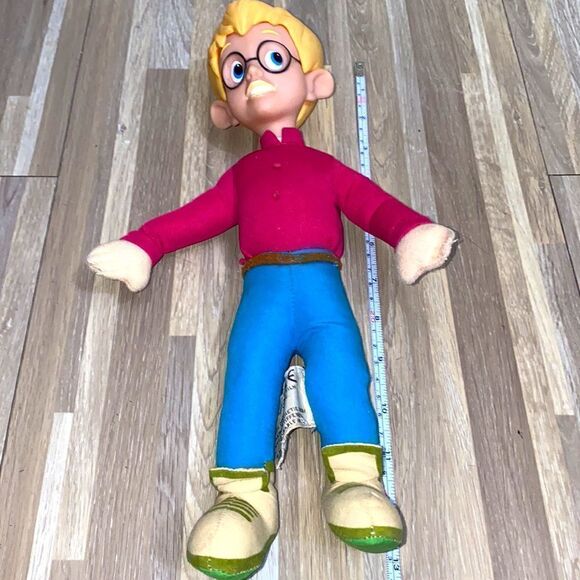 90s doll vintage toys Applause The Pagemaster Richard Tyler Doll Vinyl Head euc - Picture 5 of 7